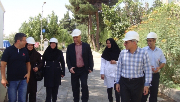 بازدید معاونت محترم استانداردسازی و آموزش اداره کل استانداردخراسان رضوی